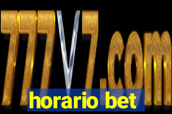 horario bet